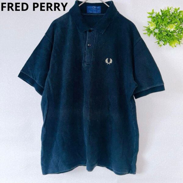 FRED PERRY フレッドペリー ポロシャツ メンズ トップス ネイビー