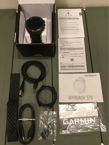 GARMIN Approach S70 と Approach CT10 14個同梱出品