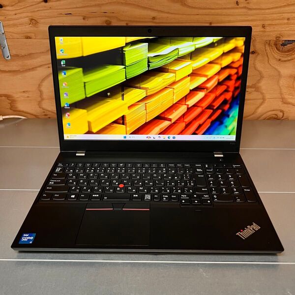 【即使用可能】ThinkPad P15v Gen2 i7 11世代 メモリ32GB SSD512GB Office搭載