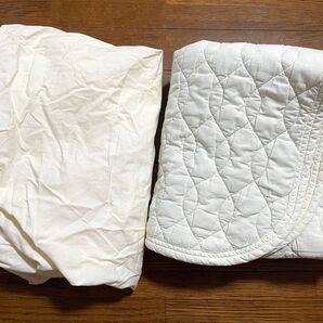 ベビー布団カバー キルトパッド 2点セット 西川 日本製
