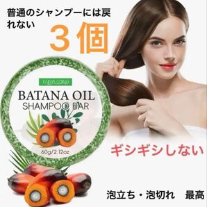 バタナ オイル シャンプー バー 保湿 フケ かゆみ 頭皮湿疹 髪質・頭皮環境改善 植物エキス配合 無添加 経済的 値下げ不可