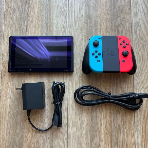 ニンテンドースイッチ 本体 Nintendo Switch Joy-Con (L)ネオンブルー/(R)ネオンレッド おまけ付き