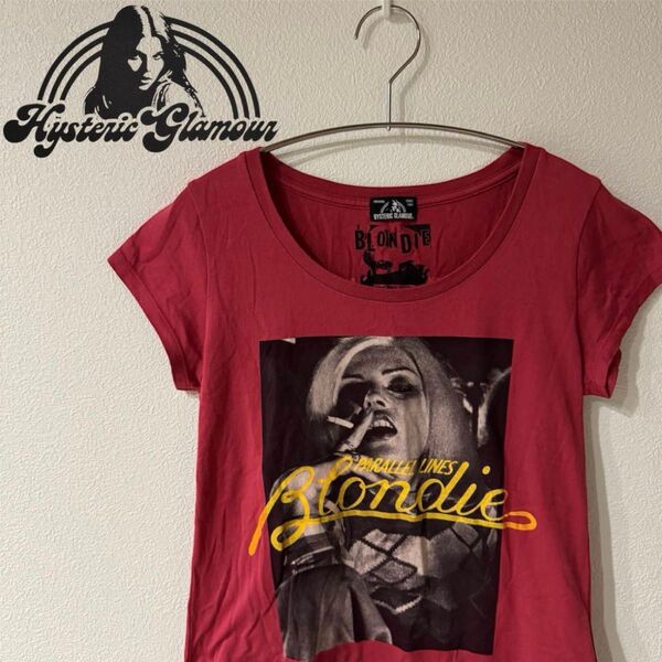 【完売モデル】 ヒステリックグラマー ブロンディ Tシャツ 両面プリント 半袖Tシャツ HYSTERIC GLAMOUR