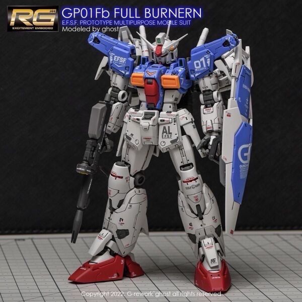 RG 1/144 RX-78GP01Fb ガンダム試作1号機フルバーニアン専用水転写式デカール