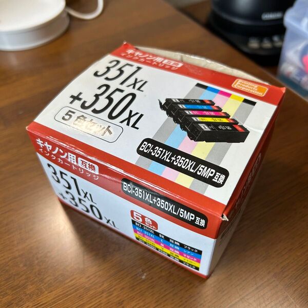 キャノン用 互換インク BCI-351XL+350XL 5色セット