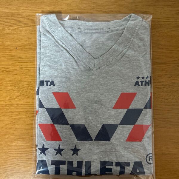 ATHLETA アスレタ フットサル Tシャツ グレー サッカー