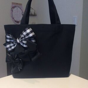 3つのリボントートバック