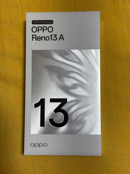 OPPO Reno13 A 新品未使用 ルミナスネイビー UQ版