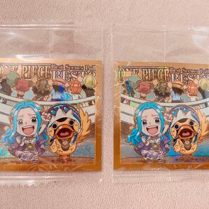 ONEPIECEシールウエハース11*にふぉるめーしょん*No.30ビビ&カルー