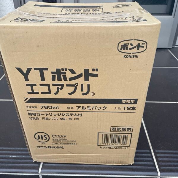 YTボンド エコアプリ 760ml 12本 業務用