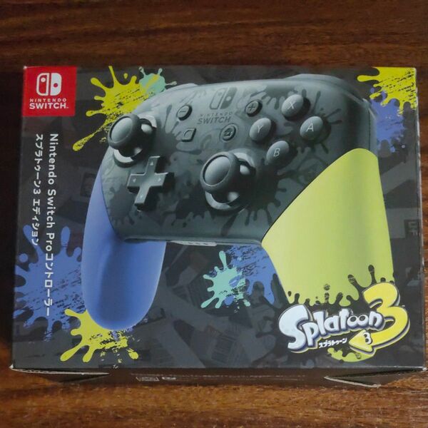 Nintendo switch proコントローラー splatoon3edition スプラトゥーン3 任天堂 スイッチ
