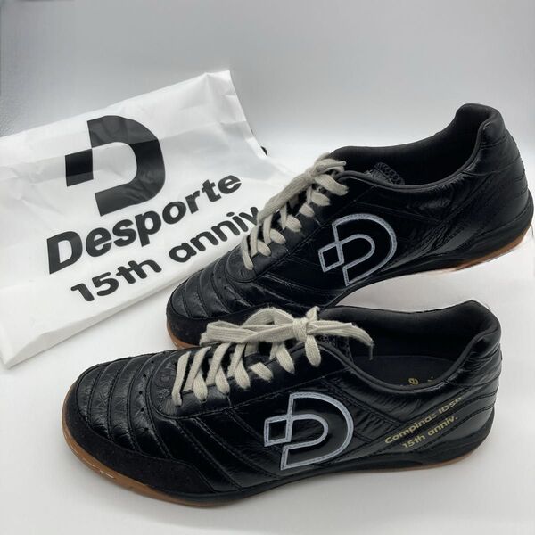 未使用 Desporte デスポルチ カンピーナスIDSP 15th anniv. 限定品 フットサルシューズ カンガルーレザー