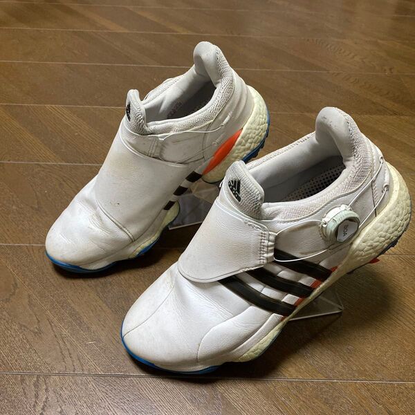 【adidas BOA】アディダス BOA tour360 ゴルフシューズ 白 26.0cm