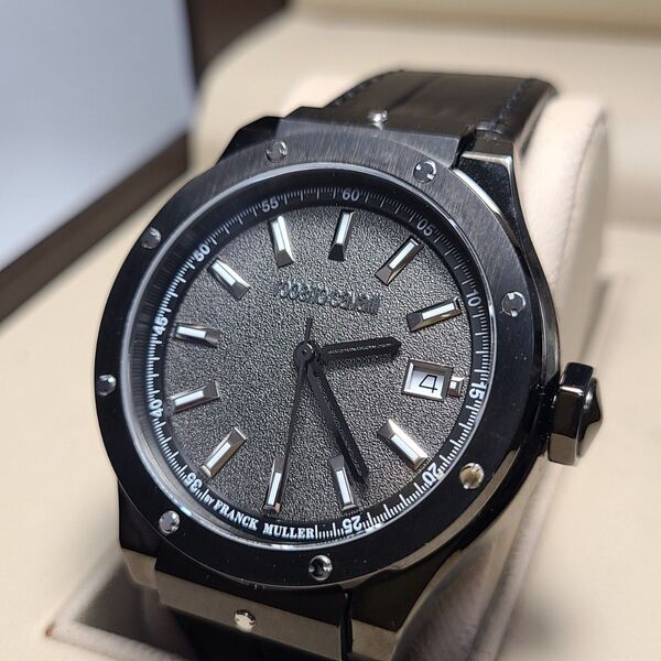 未使用品 roberto cavalli FRANCK MULLER ロベルトカヴァリ フランクミュラー クォーツ 稼働品 時計