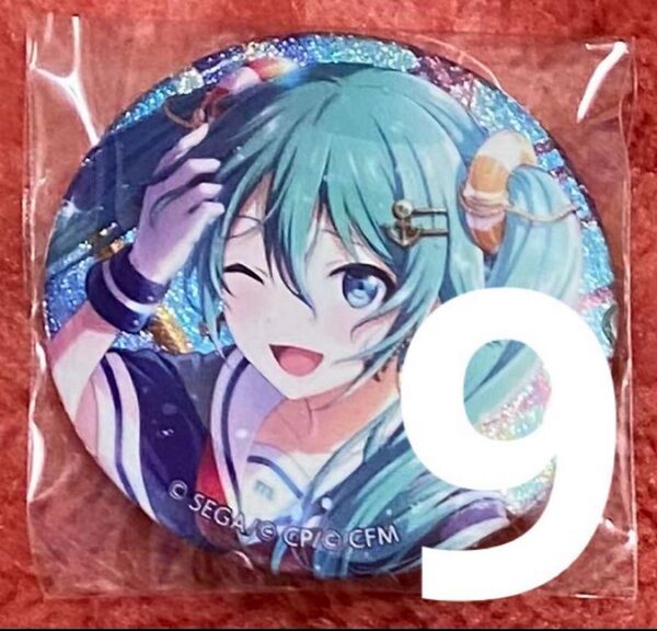 プロセカ 初音ミク モモミク グリッター缶バッジ グリ缶 vol.32B 32B