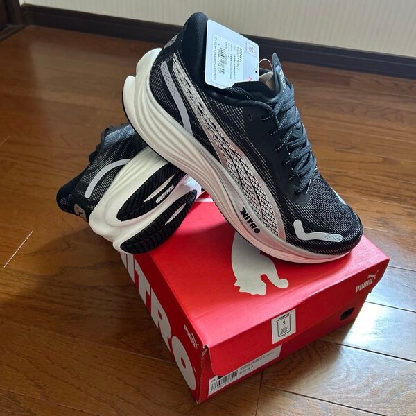 プーマ メンズ ランニング スニーカー PUMA メンズ ヴェロシティ ニトロ 3 ランニングシューズ 28.0cm サッカー