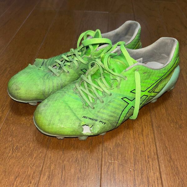 アシックス ディーエスライト アクロス2 asics DS LIGHT ACROS2 24cm ジャンク品 サッカー スパイク