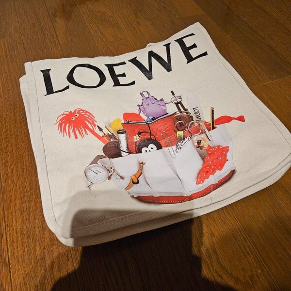 【非売品】LOEWE ロエベ ジブリ トートバッグ ノベルティ 上海クラフテッドワールド展 CRAFTED WORLD