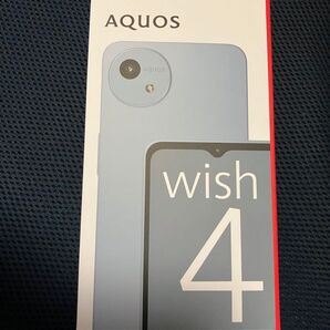 AQUOS wish4 SH-52E 6.6インチ メモリー4GB ストレージ64GB ブルー ドコモ
