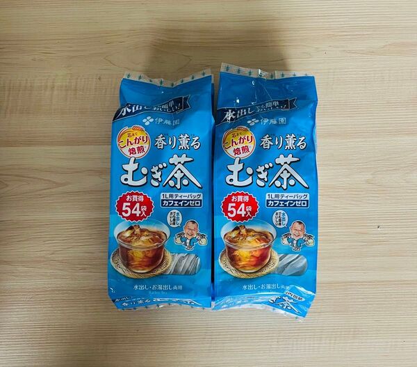 伊藤園 香り薫るむぎ茶パック 54袋入り×2個