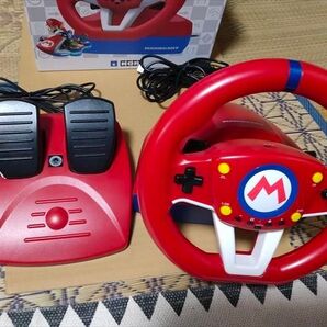 ■ニンテンドースイッチ Nintendo Switch マリオカート レーシングホイール ハンドル コントローラー 美品