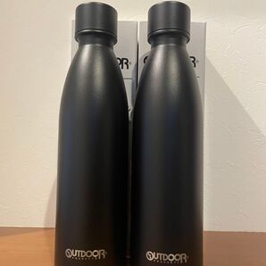 【2個セット】OUTDOOR PRODUCTS ステンレスボトル ブラック 未使用