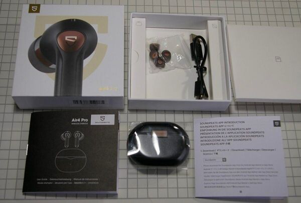 SOUNDPEATS Air4 Pro ブラック