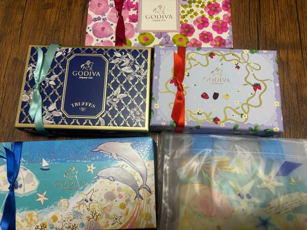 【GODIVA5個セット】※袋なし