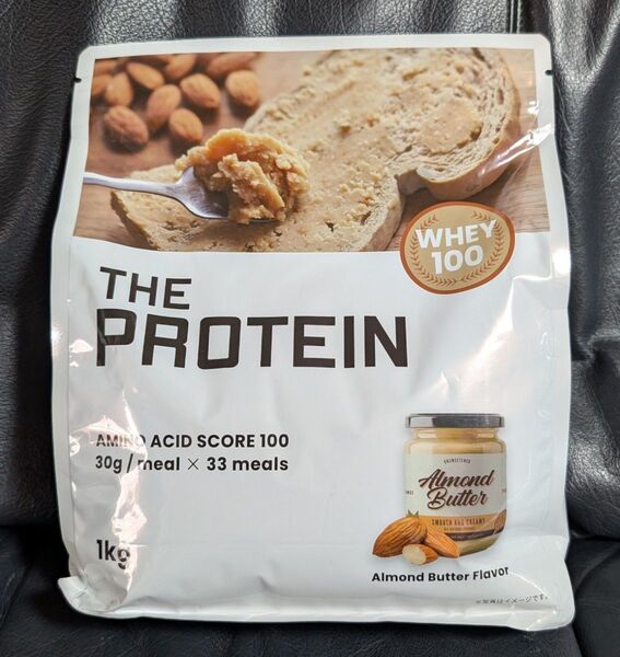 THE PROTEIN ホエイプロテイン 1kg アーモンドバター風味