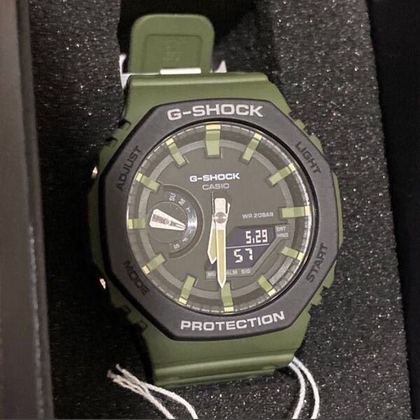 CASIO カシオ 腕時計 G-SHOCK GA-2110SU-3AJF メンズ カーキ グリーン