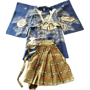 着物 七五三 5歳 男の子【美品】