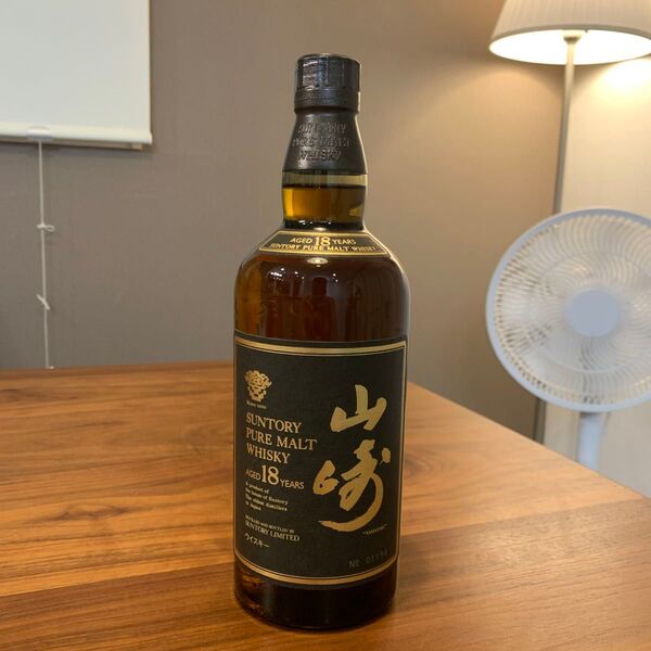 サントリー ピュアモルト ウイスキー 山崎18年 750ml 旧ラベル 番号1194 未開封 古酒 SUNTORY WHISKY