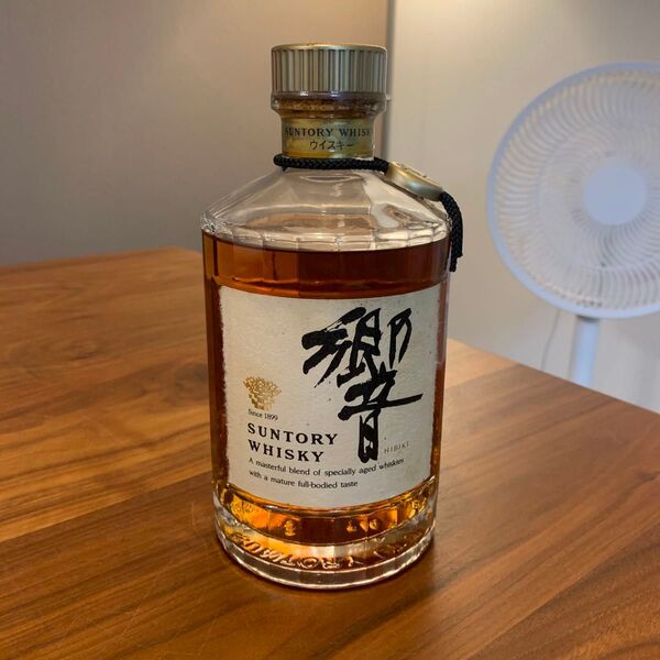 サントリー ウイスキー 響 裏ゴールドラベル 古酒 旧ボトル 金キャップ SUNTORY WHISKY 未開封(11)