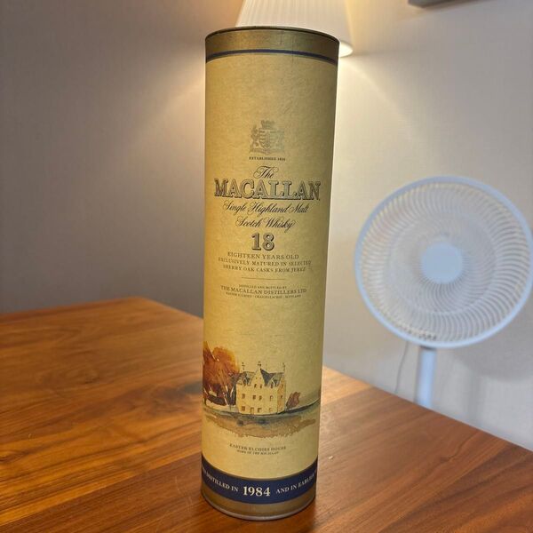 (空箱)ザ マッカラン 18年 1984年 円柱パッケージ 空箱のみ MACALLAN WHISKY