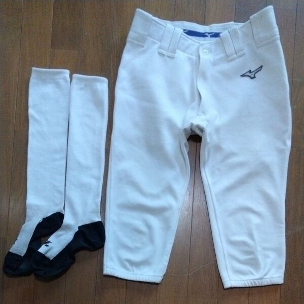 ⑤ ミズノ 野球ユニフォームパンツ Msize