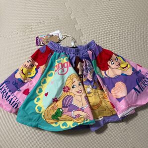 しまむら リトシー スカパン スカート プリンセス ラプンツェル アリエル ベル 90