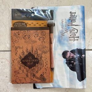 USJ ハリーポッター グッズ メモ&ペンセット スタンプペン HarryPotter 未使用