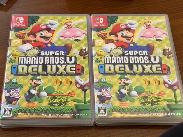 Nintendo Switch New スーパーマリオブラザーズ U デラックス 2本セット