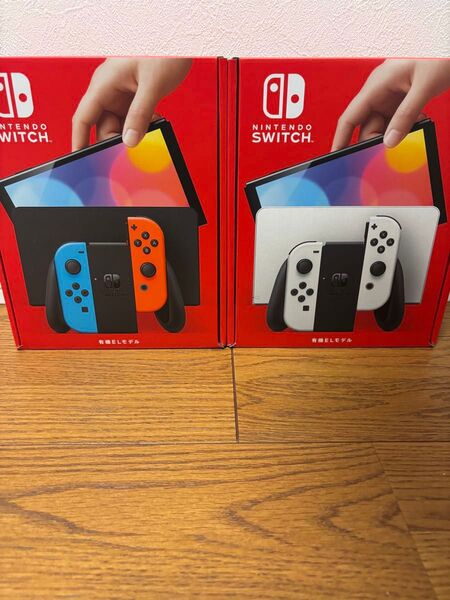 Nintendo switch 本体 有機EL ネオンブルー ネオンレッド ホワイト