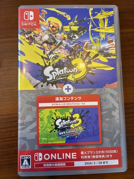 Nintendo Switch スプラトゥーン3 エキスパンション