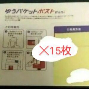 ゆうパケットポストmini 15枚とポケモンカード ノーマル ランダム 1枚