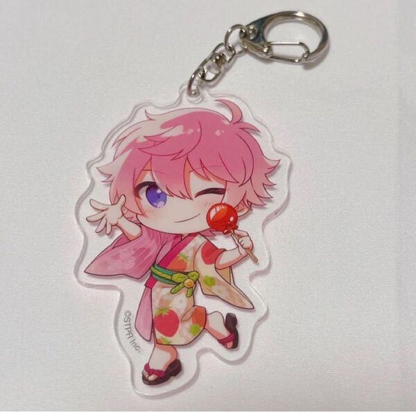 すとぷり さとみ さとちゃん 浴衣 夏祭り さとみくん アクリルキーホルダー アクキー