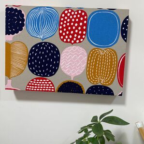 ファブリックパネル 壁掛け ウォールパネル ウォールデコレーション ハンドメイド 北欧