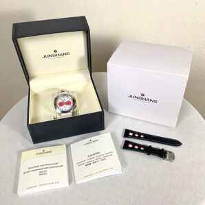 【極美品】JUNGHANS 日本限定200本 041/4068.00 メンズ 腕時計 ユンハンス