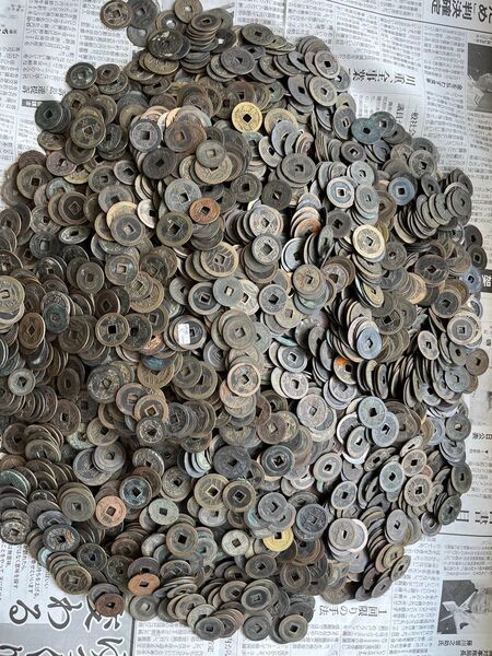 寛永通宝 穴銭 古銭 寛永通寳 約16.1kg 大量 貨幣 お金