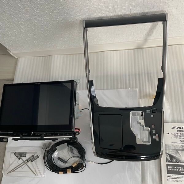 アルパイン EX10Z パネル付 ヴェルファイアアルファード20系ナビ ALPINE BIGX ビッグX
