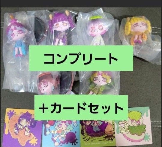 VIRUSWEETS figure collection 甘味処 ウイルスイーツ コンプリート コンプ