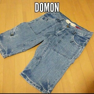 DOMON　デニムハーフパンツ