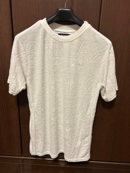 ウノピゥウノウグァーレトレ リラックス ベロアTシャツ1PIU1UGUALE3