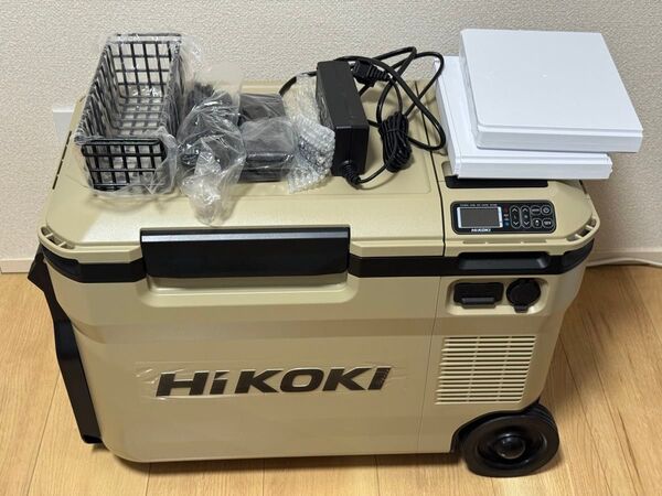 HiKoKi コードレス冷温蔵庫 UL18DBA 25L サンドベージュ